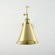 Бра Gloce Cone Shade Loft Industrial Metal Tall Gold By Imperiumloft