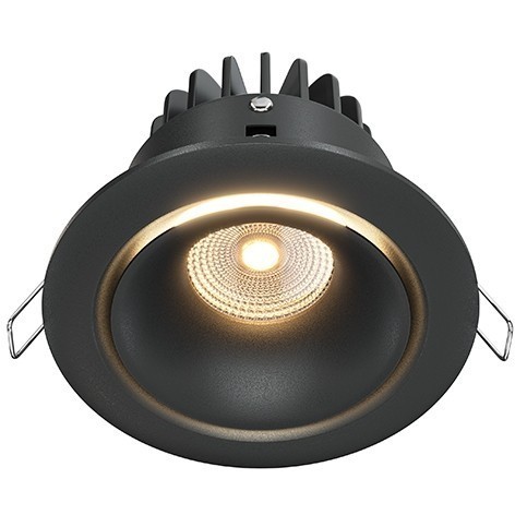 Встраиваемый светильник Maytoni DL031-2-L12B Yin светодиодный LED 12W Встраиваемый светильник Maytoni DL031-2-L12B Yin светодиодный LED 12W