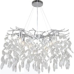 Люстра подвесная хрустальная 2180/09/08P Stilfort, серия RAMO Люстра подвесная хрустальная 2180/09/08P Stilfort, серия RAMO