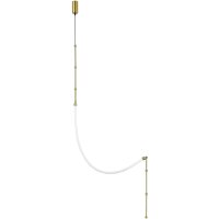 SL6132.301.20 Светильник настенно-потолочный ST-Luce Латунь/Белый LED 1*20W 3000K STRAP