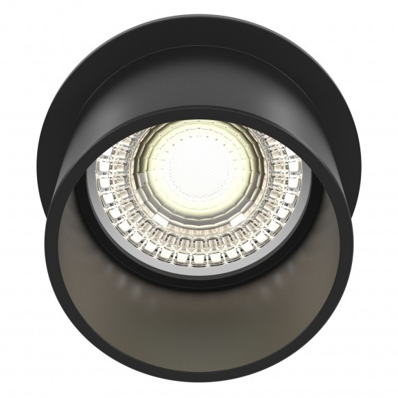 Встраиваемый светильник Maytoni DL050-01B Reif под лампу 1xGU10 50W