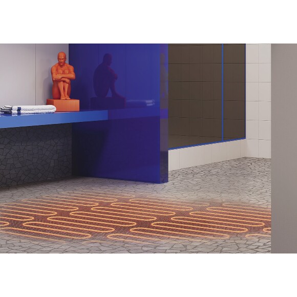 VLT01-200-1.5 Нагревательный мат (Теплый пол) длиной 3 метра и шириной 0,5 метра Voltum Т200 мощность 300Вт 200Вт/м², двужильный экранированный кабель, клеевая сетка, укладка в плиточный клей/стяжку, гарантия 25 лет