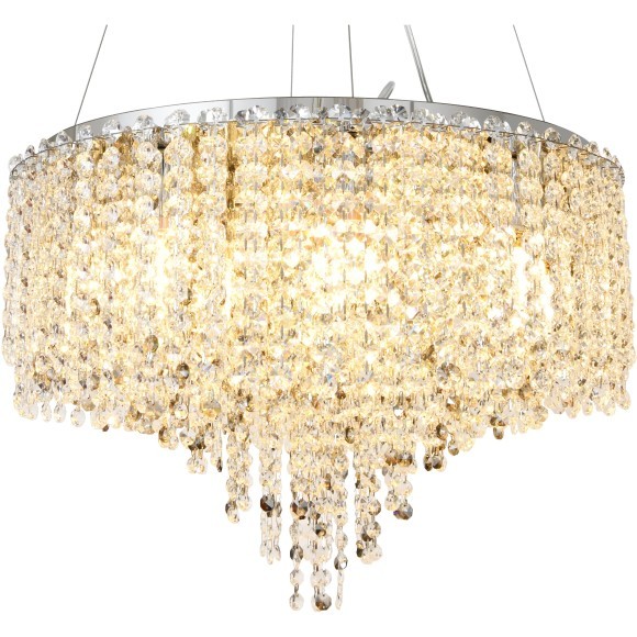 Люстра подвесная Stilfort 2187/09/12P, серия Rain of Crystal