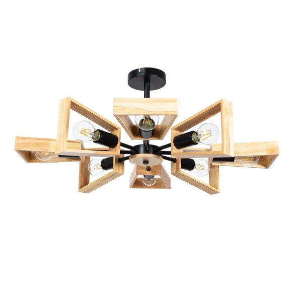 Люстра потолочная Arte Lamp A8030PL-8BK BRUSSELS под лампы 8xE27 60W