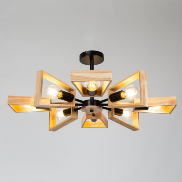 Люстра потолочная Arte Lamp A8030PL-8BK BRUSSELS под лампы 8xE27 60W