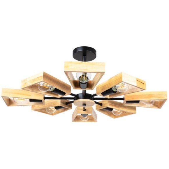 Люстра потолочная Arte Lamp A8030PL-8BK BRUSSELS под лампы 8xE27 60W