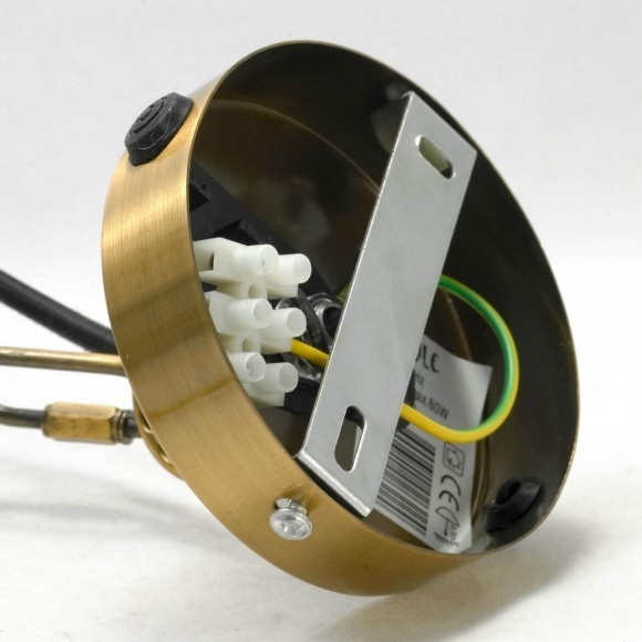 Подвесной светильник с 3 лампами Lussole GRLSP-9556 ANCHORAGE IP21 под лампы 3xE27 30W