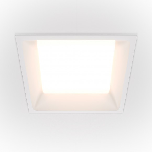 Встраиваемый светильник Maytoni DL054-18W3K-W Okno светодиодный LED 18W