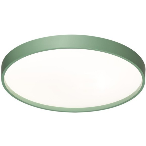 7743/DL COLOR SN Светильник светодиодный потолочный пластик/белый/зеленый LED 48Вт 3000-6000К D380 IP43 пульт ДУ MAVIC