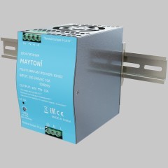 Maytoni PSL015-480W-48V-IP20-NDR 831002 Блок питания (драйвер/трансформатор) мощностью 480Вт, 220В-48В, крепление на DIN рейку
