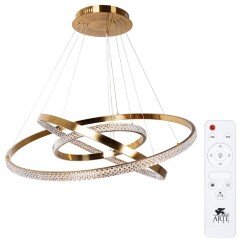Подвесной светильник светодиодный с пультом Orione A2182SP-160PB Подвесной светильник светодиодный с пультом Orione A2182SP-160PB