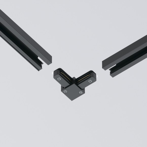 Г-образный соединитель для накладных однофазных шинопроводов Maytoni TRA001CL-11B