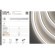 Maytoni 432016 LNM-1616-24V-10W-3K-TB-IP67 Гибкий неон 10 метров сечением 16x16 мм с вертикальным изгибом (мин. радиус изгиба 120 мм), COB 24В 10Вт/м 680Лм/м CRI90 3000K 120° IP67, кратность реза 50мм, -40...+60 °C, торцевые заглушки в комплекте
