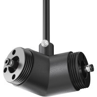 Угловой коннектор 120° для системы Maytoni Shelf с вводом питания CA018LWC-P-B