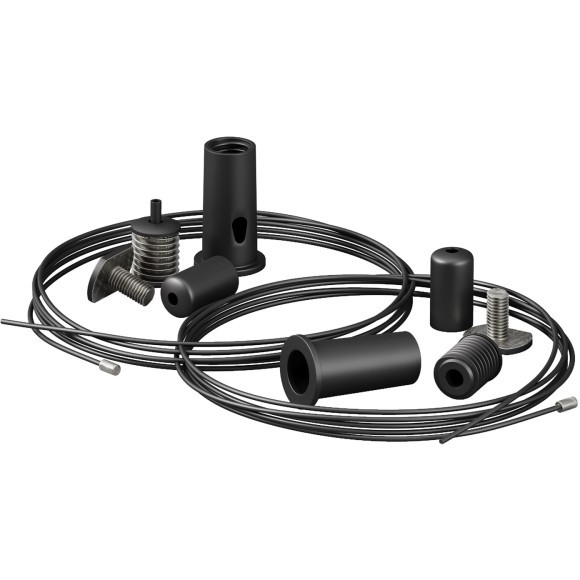 Тросовый подвес (Чёрный, 2 м), ALM-P-B-2000 642045