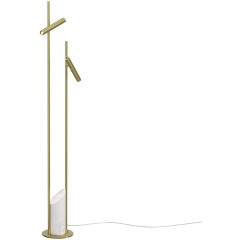MOD460FL-L6BS3K Торшер с основанием из мрамора и латунного металла, независимый выкл. на каждом плафоне, 6Вт 250Лм 3000К CRI80 180° Maytoni Trust