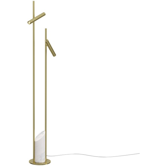 MOD460FL-L6BS3K Торшер с основанием из мрамора и латунного металла, независимый выкл. на каждом плафоне, 6Вт 250Лм 3000К CRI80 180° Maytoni Trust MOD460FL-L6BS3K Торшер с основанием из мрамора и латунного металла, независимый выкл. на каждом плафоне, 6Вт 250Лм 3000К CRI80 180° Maytoni Trust