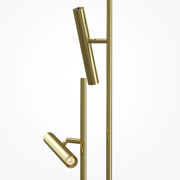 MOD460FL-L6BS3K Торшер с основанием из мрамора и латунного металла, независимый выкл. на каждом плафоне, 6Вт 250Лм 3000К CRI80 180° Maytoni Trust MOD460FL-L6BS3K Торшер с основанием из мрамора и латунного металла, независимый выкл. на каждом плафоне, 6Вт 250Лм 3000К CRI80 180° Maytoni Trust