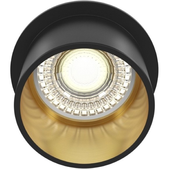 Встраиваемый светильник Maytoni DL050-01GB Reif под лампу 1xGU10 50W