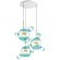 2027-D3 Blue Подвесной светильник LOFT IT Bolle 2027-D3 Blue Подвесной светильник LOFT IT Bolle