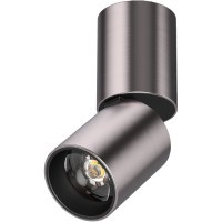 Светильник светодиодный настенно-потолочный 5W 250Lm 38G 3000/4000/6000K, никель Volta CCT Lightstar 227008