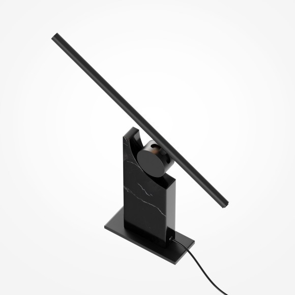 MOD467TL-L9B3K Настольный светодиодный светильник с основанием из натурального черного мрамора и выключателем на плафоне, 9Вт 200Лм 3000К CRI80 120° 220V IP20 Maytoni Monumento MOD467TL-L9B3K Настольный светодиодный светильник с основанием из натурального черного мрамора и выключателем на плафоне, 9Вт 200Лм 3000К CRI80 120° 220V IP20 Maytoni Monumento