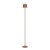 901751 MANNERA-L Светодиодный торшер сенсорный диммируемый, выключатель, 4.3Вт, 440Лм, 3000К, алюминий/сталь, красно-бурый/белый