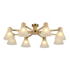Потолочная люстра Arte lamp MELEPH A4096PL-8BR Потолочная люстра Arte lamp MELEPH A4096PL-8BR
