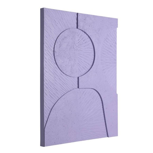 423154 BESERAH Картина на холсте в деревянном подрамнике, сиреневый, L600, B37, H800