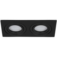 Встраиваемый светильник Arte Lamp A2168PL-2BK TARF под лампы 2xGU10 50W