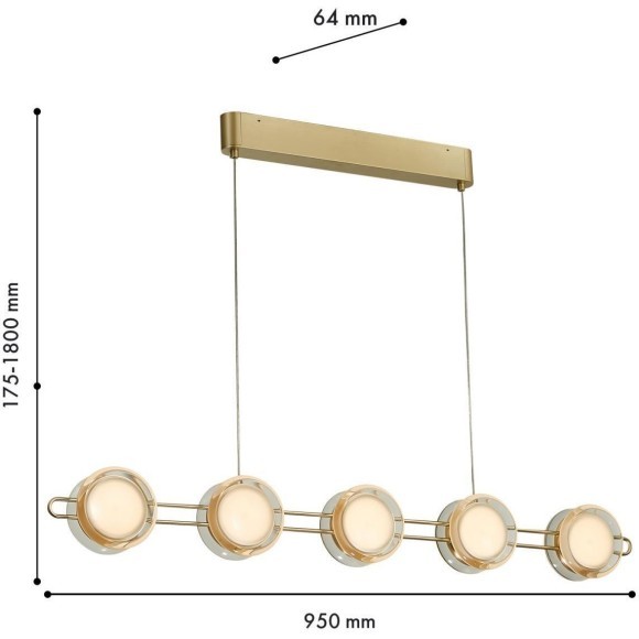 Подвесной светильник Yo-yo 4334-10P Подвесной светильник Yo-yo 4334-10P