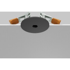 Maytoni ARITY TRA234RCB-B Встраиваемая потолочная чаша с резьбой для вертикального шинопровода, врезное отверстие 55мм