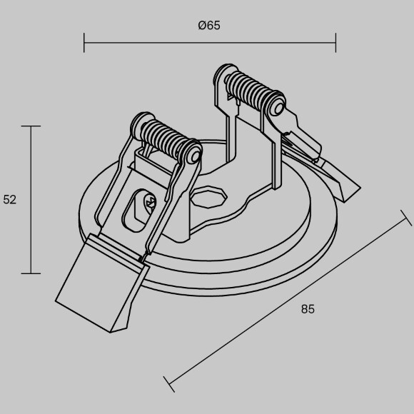Комплектующие для трековой системы Technical TRA234RCB-B Комплектующие для трековой системы Technical TRA234RCB-B