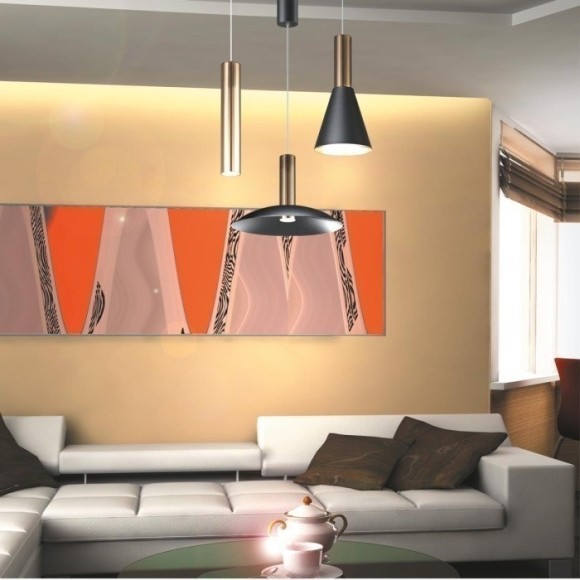 Подвесной светильник цилиндр Novotech 358989 ALBA светодиодный LED 20W