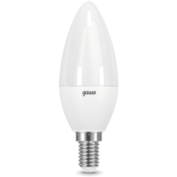 103101210 Лампа Gauss LED Свеча E14 9.5W 950lm 4100К 1/10/50