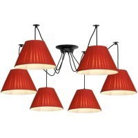 Люстра подвесная Lussole LSP-8554 SHIRLEY IP21 под лампы 6xE27 360W