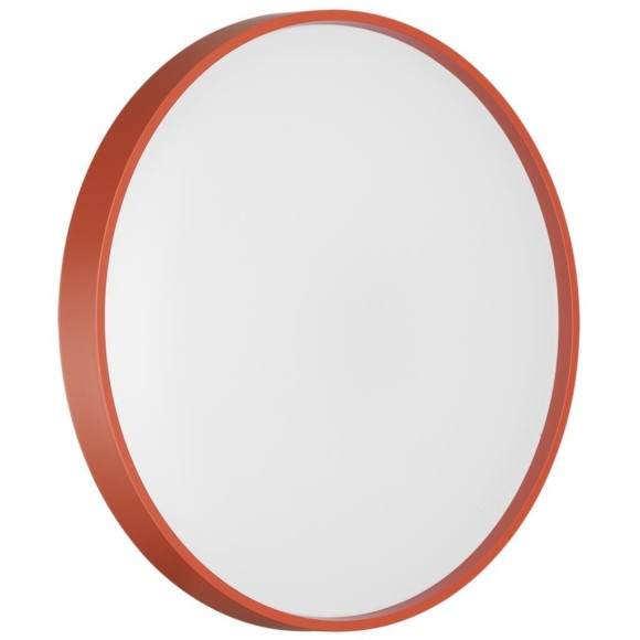 7744/DL COLOR SN Светильник светодиодный потолочный пластик/белый/красный LED 48Вт 3000-6000К D380 IP43 пульт ДУ MAVIC