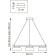 Люстра подвесная с черным основанием и прозрачными плафонами, 6 ламп GX53 (нет в комплекте) Lightstar Fico II 740167