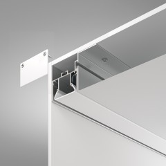 Maytoni ALM012S-2M Алюминиевый 2м профиль для контурной подсветки, монтаж в натяжной потолок ПВХ, крепление к потолку, размеры 2000x52x35мм, для лент шириной до 13мм, ширина световой линии 25мм Maytoni ALM012S-2M Алюминиевый 2м профиль для контурной подсветки, монтаж в натяжной потолок ПВХ, крепление к потолку, размеры 2000x52x35мм, для лент шириной до 13мм, ширина световой линии 25мм