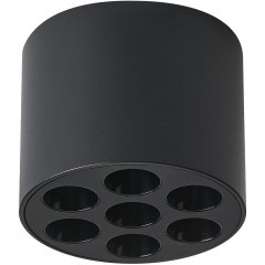 Светильник потолочный 6W 470LM 4000K, черный Guarda Lightstar 080647