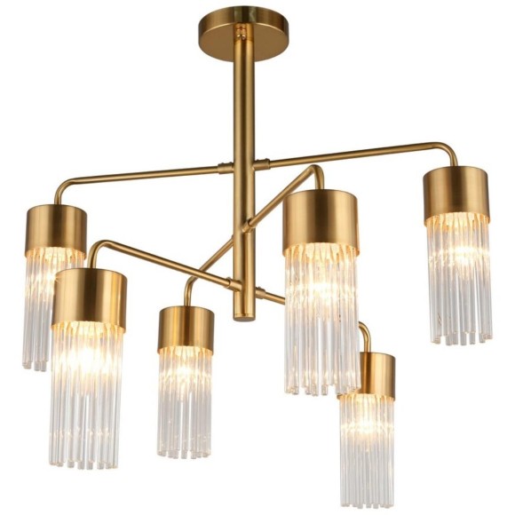 Люстра на штанге Omnilux OML-67107-06 Cesana под лампы 6xE14 60W