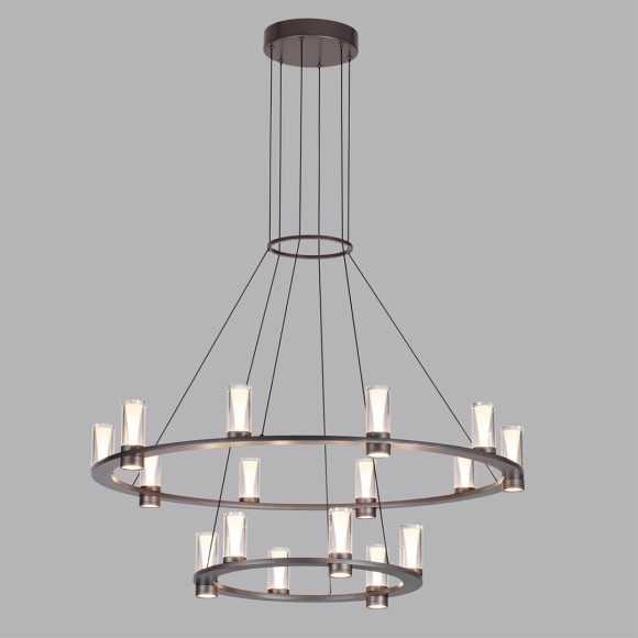 Подвесной светильник IP20 LED 93W 5960Лм 3000K DEFANCE 7143/110L