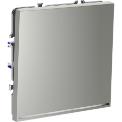 VLS010405 Проходной выключатель (переключатель) встраиваемый одноклавишный с подсветкой 10 ампер (2200 Ватт) стального цвета VOLTUM S70 (сталь) VLS010405 Проходной выключатель (переключатель) встраиваемый одноклавишный с подсветкой 10 ампер (2200 Ватт) стального цвета VOLTUM S70 (сталь)