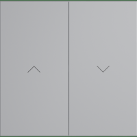 VLS002516 Клавиши для механизма управления жалюзи звонкового типа серого цвета VOLTUM S70 (серый)