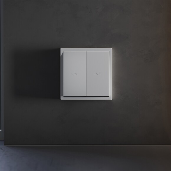 VLS002516 Клавиши для механизма управления жалюзи звонкового типа серого цвета VOLTUM S70 (серый)