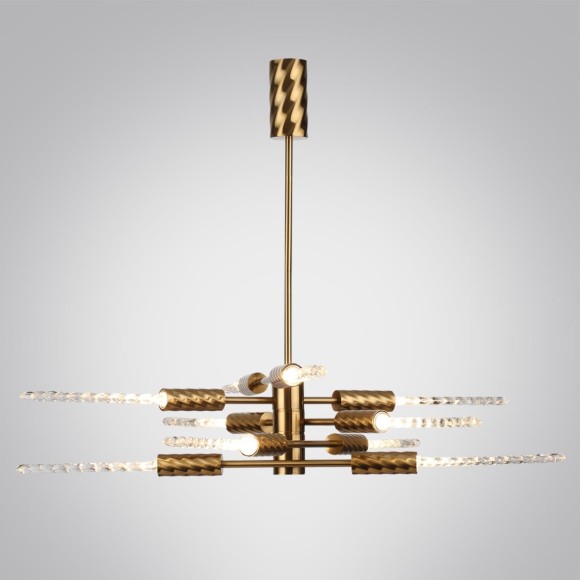 Люстра LED 28W (10*2.8W) 3000K 1260Лм Odeon Light KOLOS 5449/28L