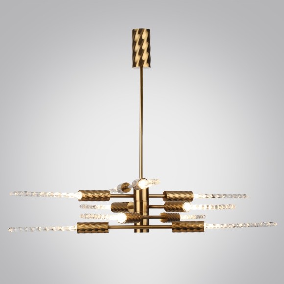 Люстра LED 28W (10*2.8W) 3000K 1260Лм Odeon Light KOLOS 5449/28L