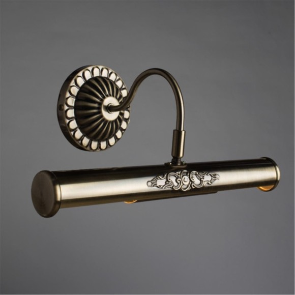 Подсветка для зеркал и картин Arte Lamp A5009AP-2AB PICTURE LIGHTS под лампы 2xE14 40W