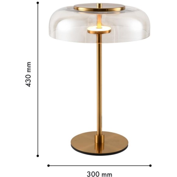 Интерьерная настольная лампа Brandy 4258-1T