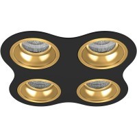 Встраиваемый светильник Lightstar D64703030303 Domino под лампы 4xGU5.3 200W